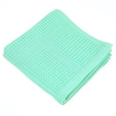 Полотенце вафельное г/кр р-р 100х150см.,цв. ментоловый,пл.260 гр/м2
