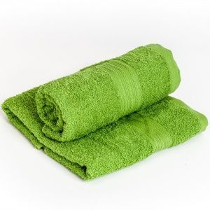 Полотенце махровое 70х140, цв. зелёный, 430 гр.Туркмения Б