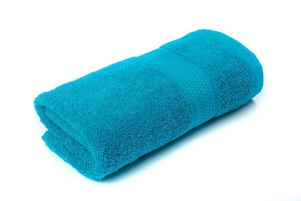 Полотенце махровое 70х140 бирюза 450 гр. Узбекистан