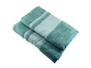 Полотенце махровое ДИХОБА 50х90 цв, Зеленая Мурена, DUHOBA, пл. 500гр. Узбекистан. АД