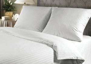 Простынь 150х260, сатин отбеленный 1*1, пл-ть 140 г/м2, х/б-100%, Профит