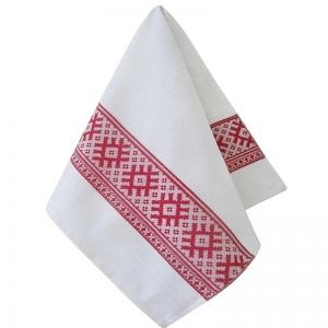 Полотенце кухонное "Скандинавия",размер 45х70см, белый, 100% хлопок, Вологда
