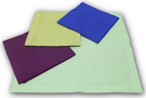 Набор салфеток 45х45-6 шт, лен ,в ассортименте, Кострома