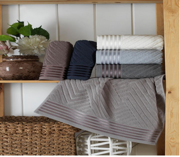 Полотенце махровое SILVER 70х140, кофейный, пл-ть 500 гр., Турция