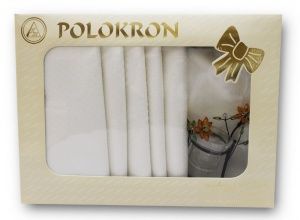 Комплект подарочный "Романтика-2" (скатерть 150*200 (Испания), аксессуар)