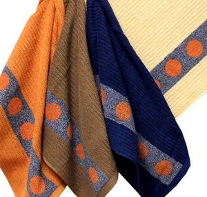 Полотенце махровое 65х135, Шары, Китай, арт.13А-1B2