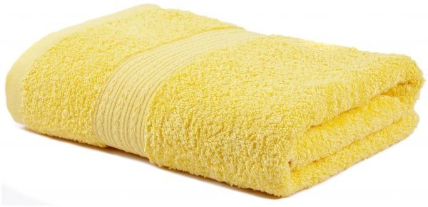 Полотенце махровое 70х140, цв. лимонный, 430 гр.Туркмения Б