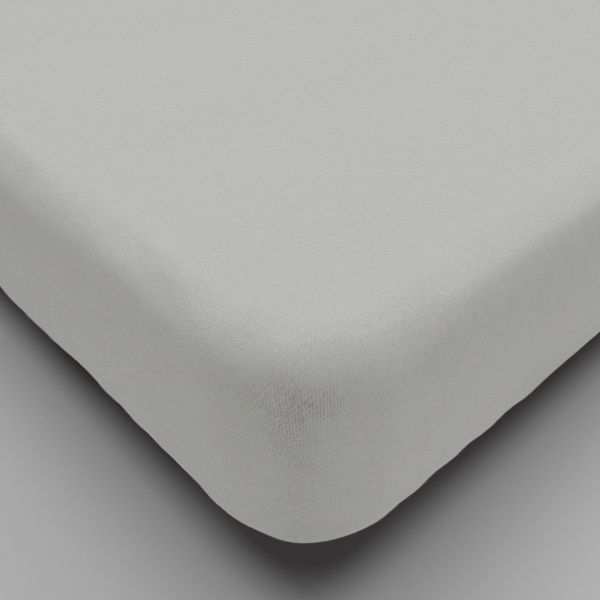 Комплект наволочек 2 шт.,трикотаж. на молнии, 50*70,св.серый,0010-10 "Текстильный городок"