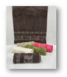 Полотенце махровое бамбуковое 50х90 ALSU 450гр