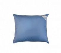 Подушка "Лебяжий пух" "Афелия", 68х68, чехол батист, цв. синий